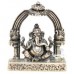 Silver 925 Sterling Puja Ganesha Ganesh Figurine Statue Article Idol God W461